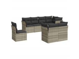Garden Sofa Set, Garden Sofa Sets Vidaxl Cinzeto Rattan / Vime (n/a)
