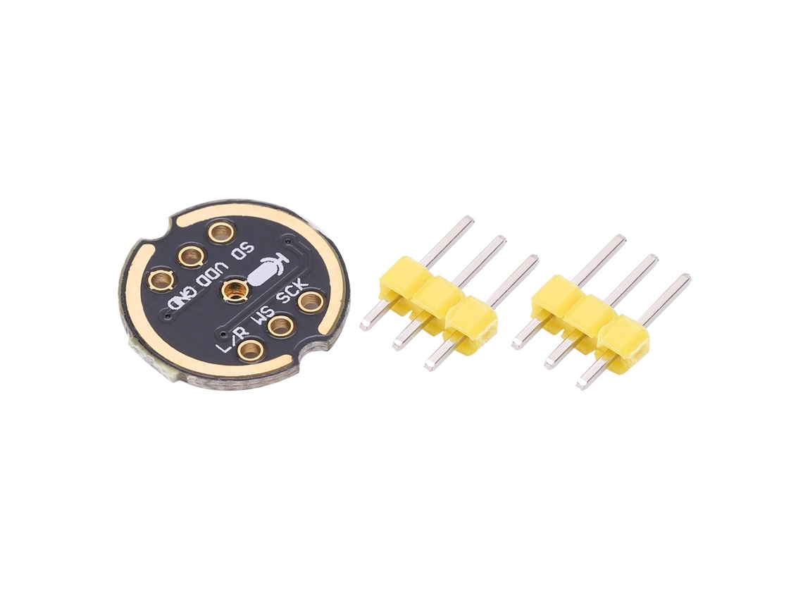 Módulo microfone omnidirecional inmp441 interface i2s componentes eletrônicos com pinos S/MARCA