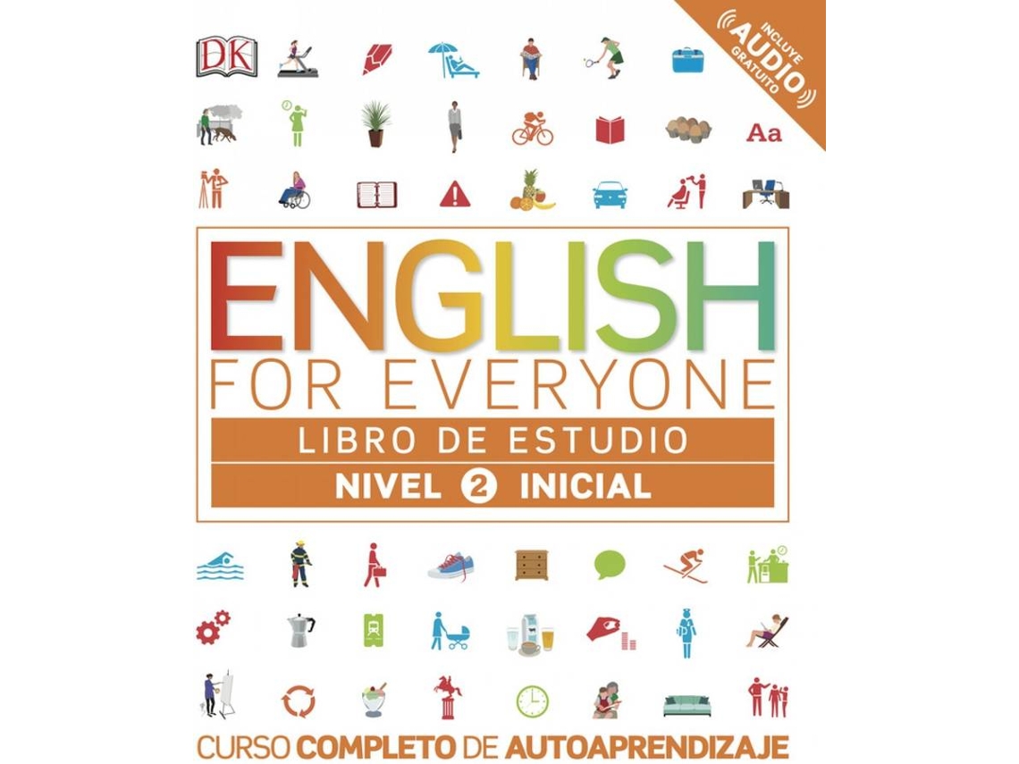 Livro Libro Estudio Nivel 2 de Vários Autores (Inglês)