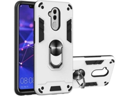 Capa Huawei Mate 20 Lite HONGWE. Robusta Prateado