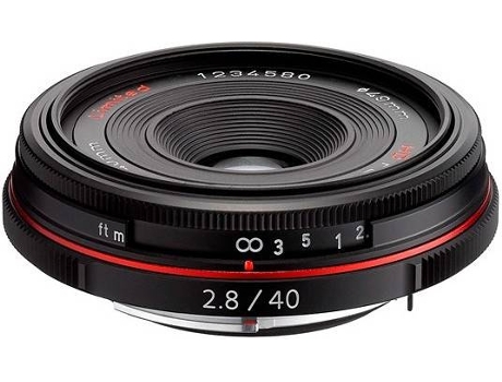Objetiva  DA 40MM F2.8 AL   (Encaixe:  KAF - Abertura: f/2.8 - f/22 )