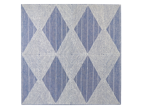 Tapete BELIANI Datca (Lã - Bege - 200 x 200 x 1 cm)