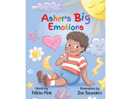 Livro Ashers Big Emotions de Felicia Pink (Inglês)