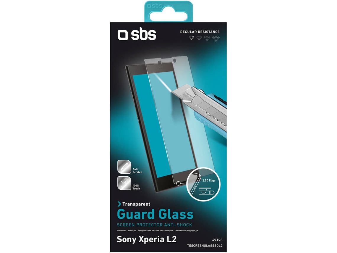 Pelicula de Vidro SBS Xperia L2