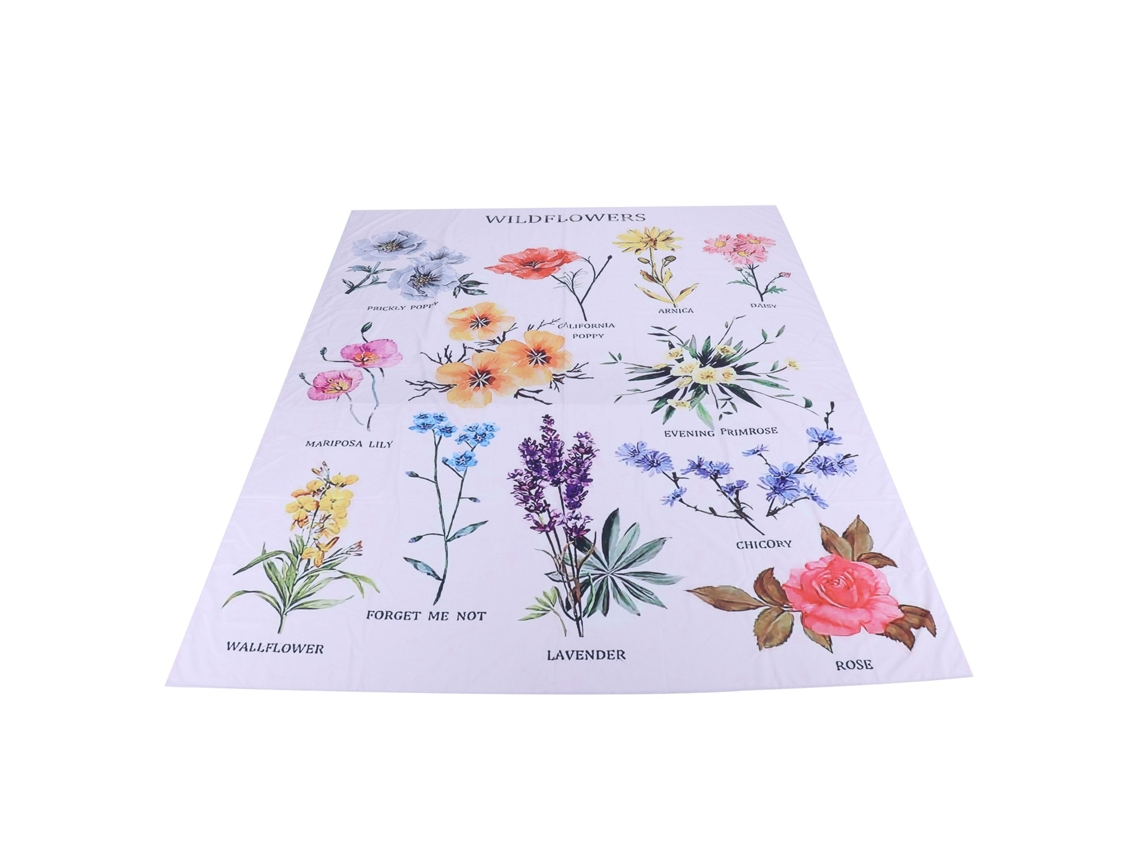 Tapeçaria de Flores para Sala LAXISCREED