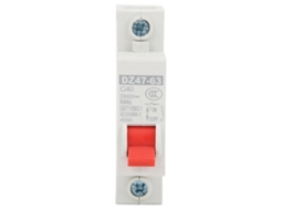 Laxiscreed Disjuntor Miniatura Inteligente Dz47-63 1p Para Casa Com Montagem Em Trilho