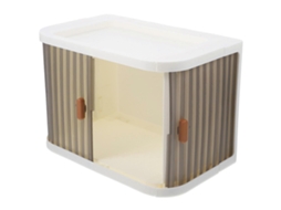 Organizador De Mesa Dobrável E Empilhável Para Cozinha E Quarto, 26,80 X 18,20 X 16,30 Cm, 1 Conjunto Olysi Shop