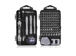 Kit De Chave De Fenda De Manutenção 115 Peças Com Bits Magnéticos E Alta Dureza Para Reparos Versátil