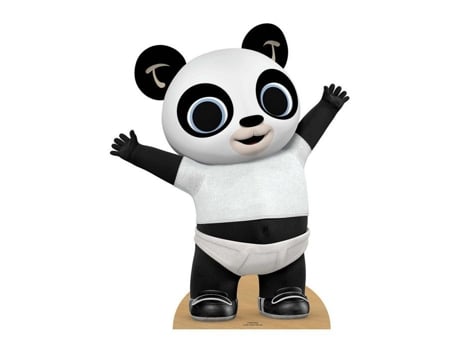 Figurinha De Papel Pando Bebê Star Cutouts