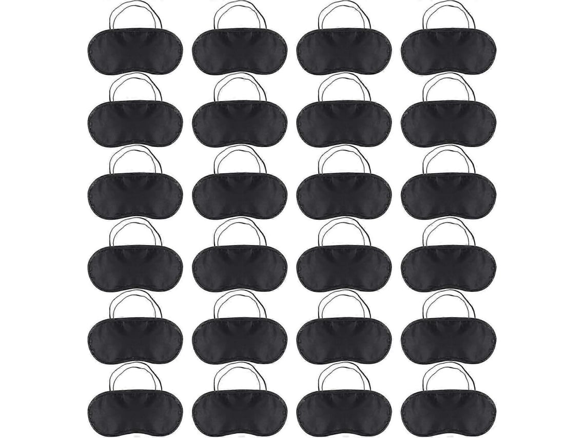 Pacote Com 24 Máscaras De Dormir