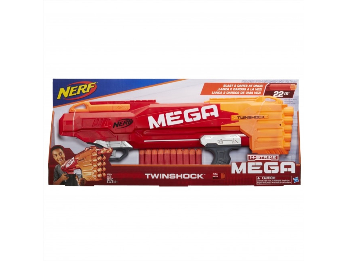 Lançador NERF Mega Twinshock