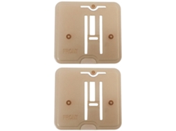 Naaimachine Stopplaat - 2 Stuks - Artikelnummer 735801008 - Compatível Com Janome - Placa De Costura - Apropriado Para Elna Naaimachine