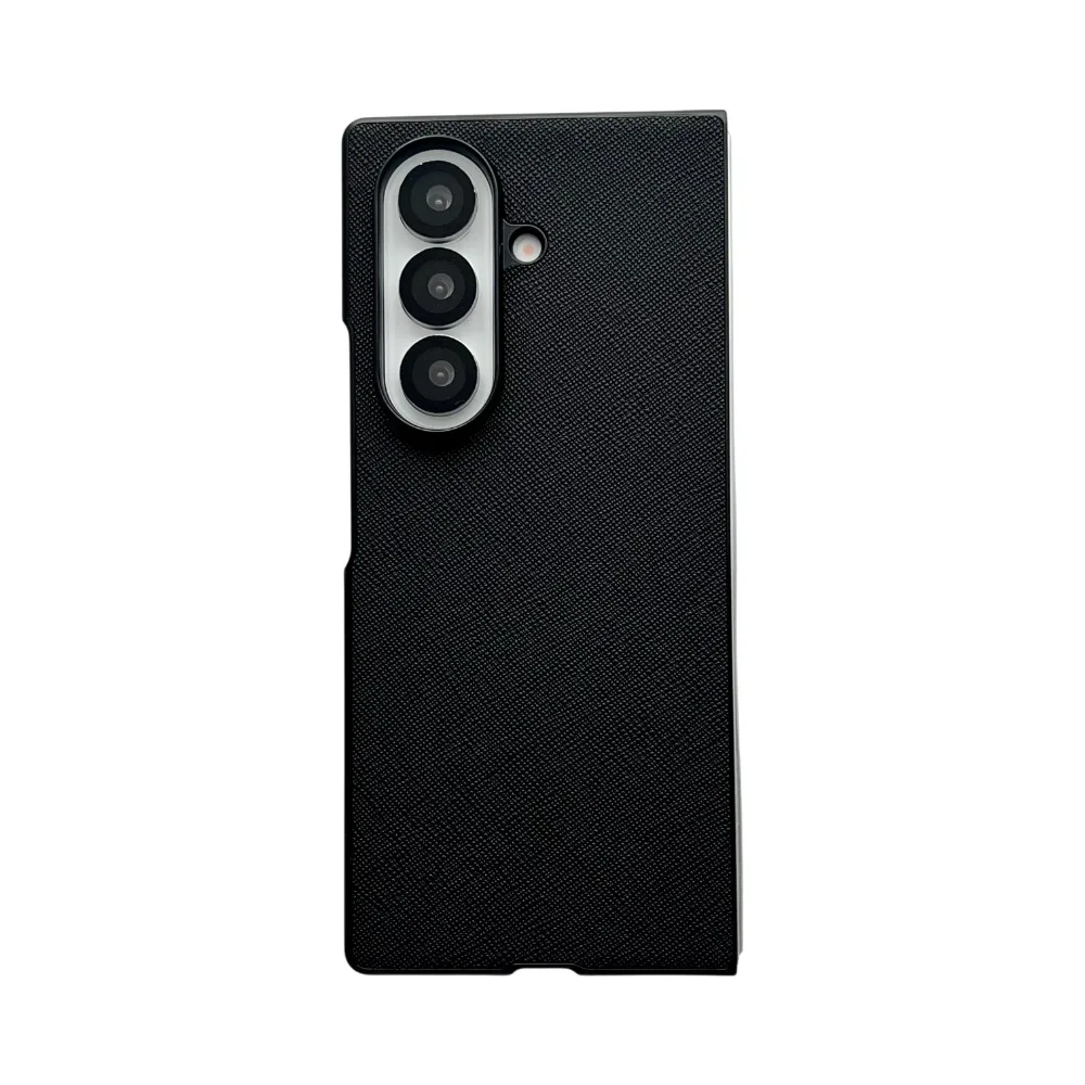 Capa De Celular 2 Em 1 Em Couro Pu Texturizado Premium (galaxy Z Fold3 5g), Estilo Executivo, Resistente A Quedas.