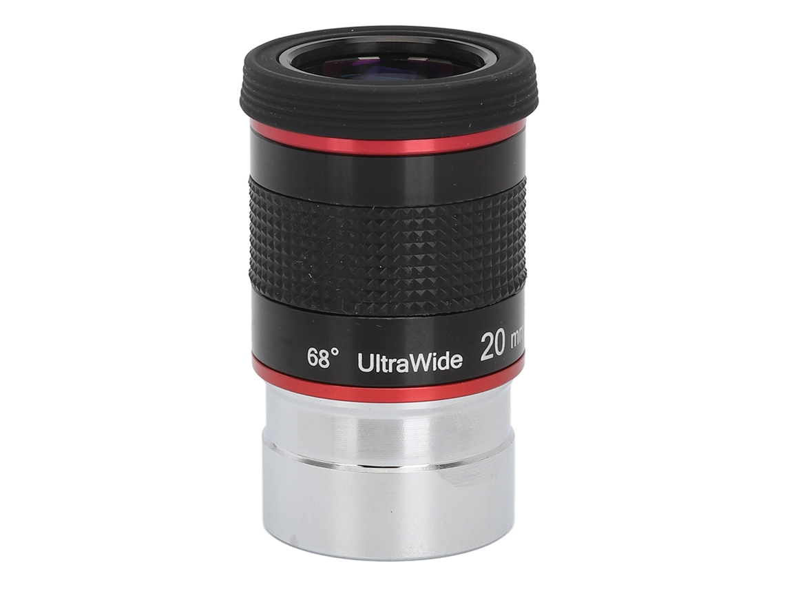 Ocular Multicapa 20mm 68 Graus Ângulo Ultra Largo Para Telescópio Astronômico Com Interface De 1,25 Polegadas