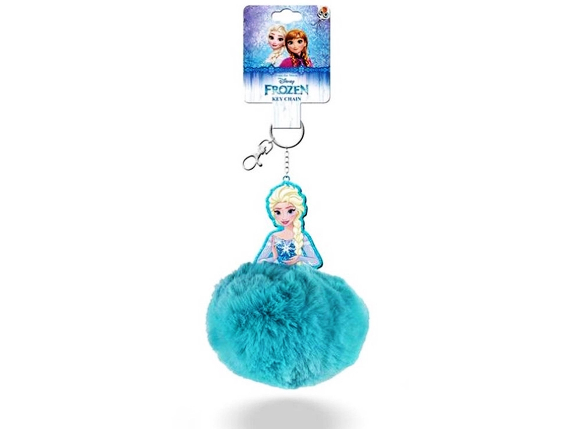 Porta Chaves com Pompom Elsa Frozen Disney