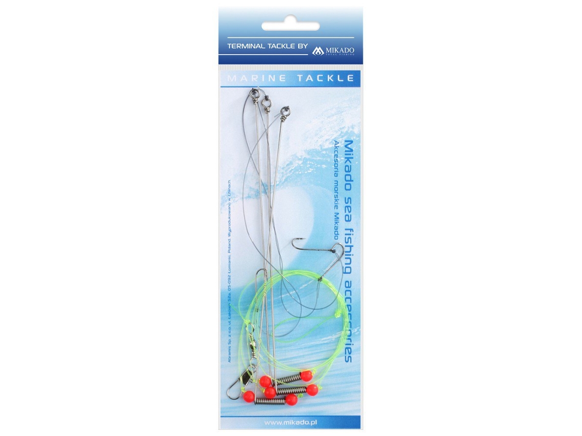 Anzol Montado Steel Boom Transparente 6Mikado