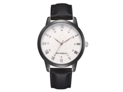 Relógio de Pulso de Quartzo Fashion Leisure com Pulseira de Couro e Design Moderno