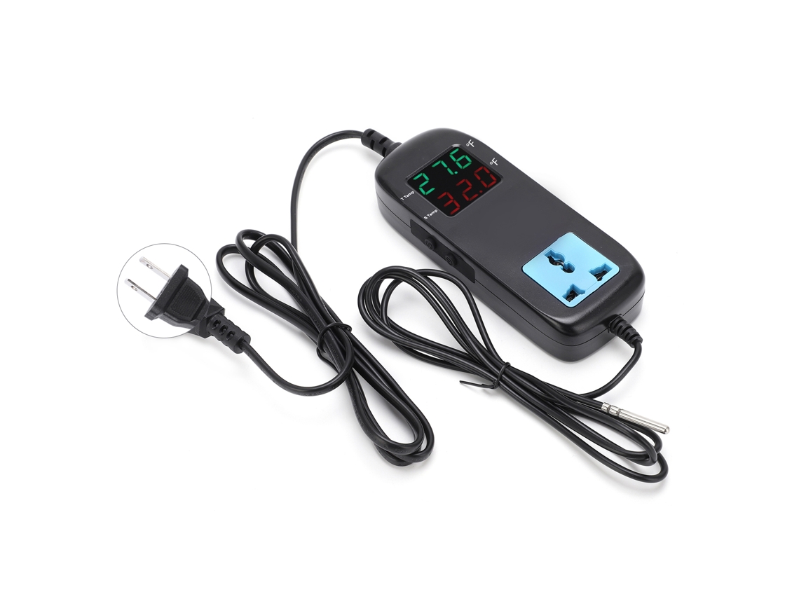 Termostato Inteligente Com Display Digital Controlador Eletrônico De Temperatura Regulador Ac