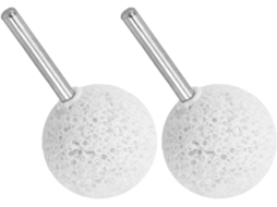 Conjunto De 2 Cabeças Lixa Coral Para Reparo Pneus Automotivos,