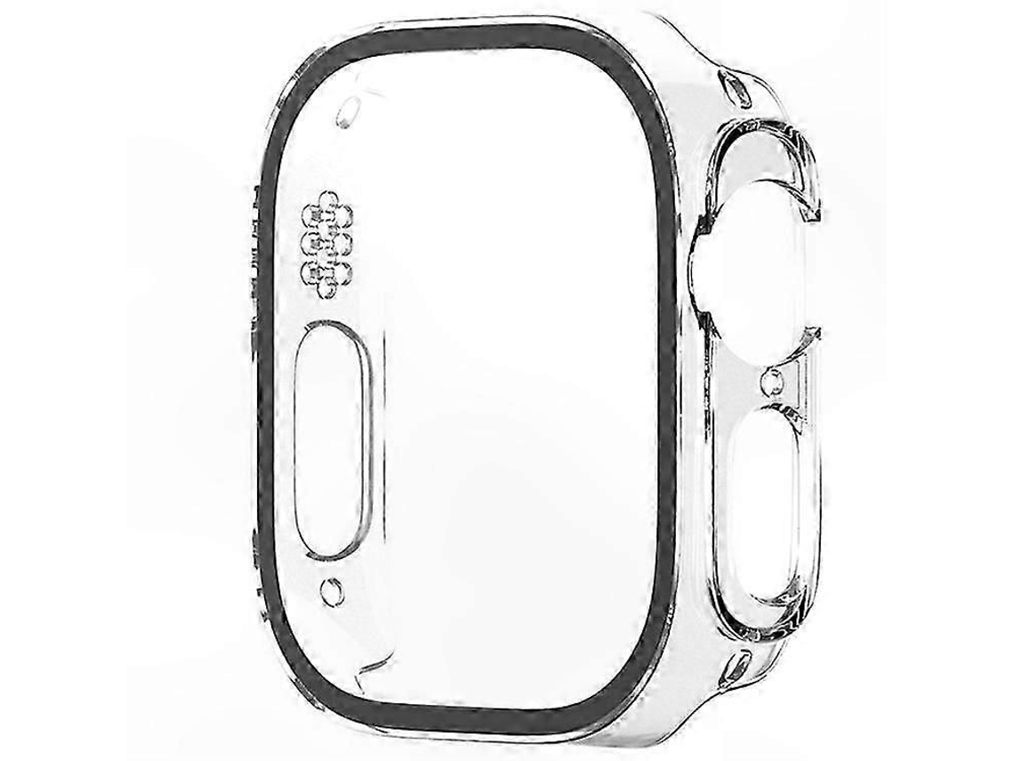 Capa Protetora Resistente Em Policarbonato Com Vidro Temperado Para Smartwatch De 49 Mm.