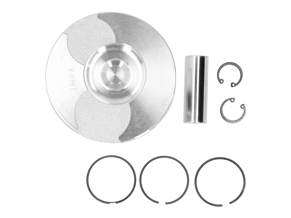 Kit de Pistão de Motor com Anel, Circlips, Pino S/MARCA