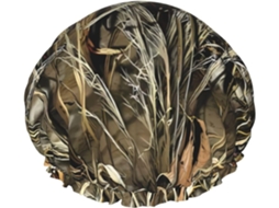 Touca De Banho Reutilizável Com Estampa Camuflada Amarela E Verde, Dupla Camada, Item Essencial Para Viagens, Ideal Para