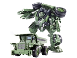 Mali brinquedo Robô Carro Transformável de Liga: Brinquedo de Ação para Crianças Presente Ideal