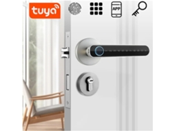 Serrure de Porte Électronique Intelligente, Biométrique, Compatível com o Aplicativo Tuya SFUSHOS