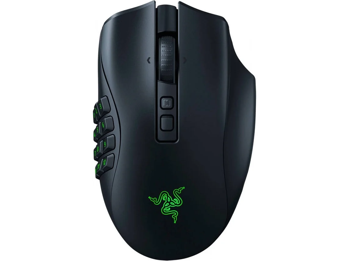 Rato Gaming RAZER Naga V2 Pro (Wireless - 30000 dpi - Preto)