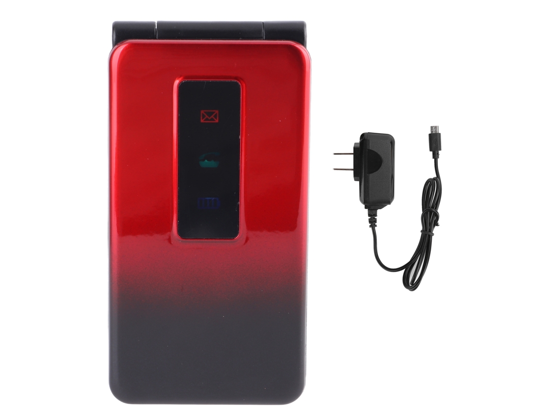 Telefone Flip Mini Dual Card Dual Standby 2.4in para Crianças com Tela 2.4in e Bateria 1020mah | S/MARCA
