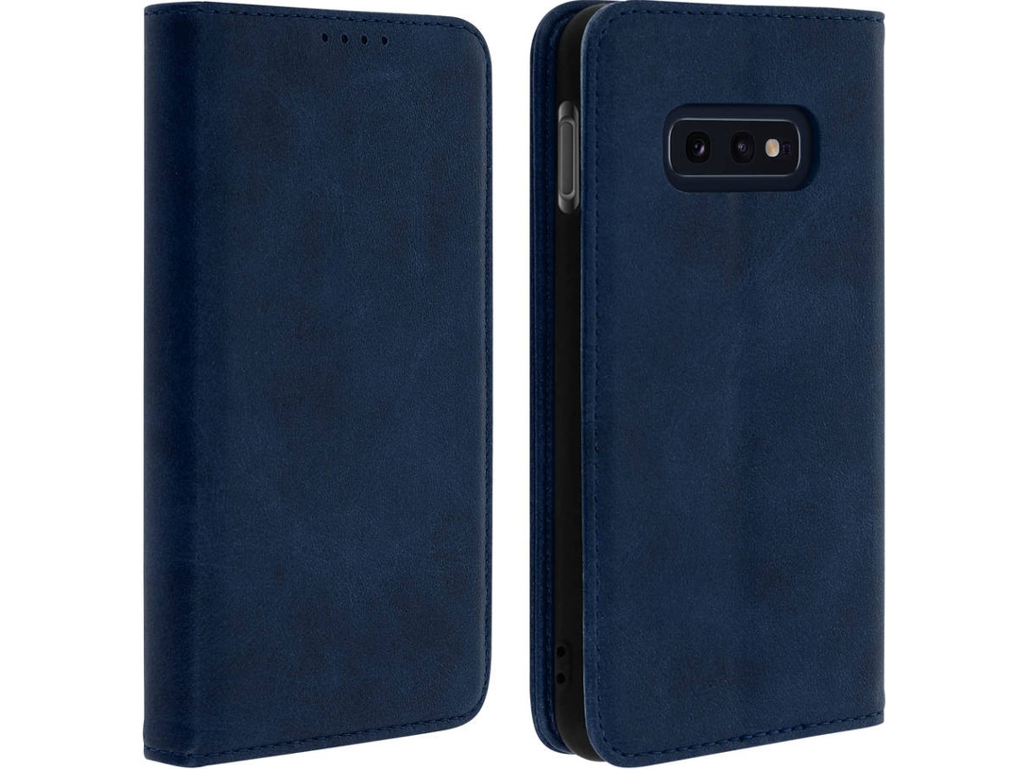 Capa Wallet Para Samsung Yemaesre Azul