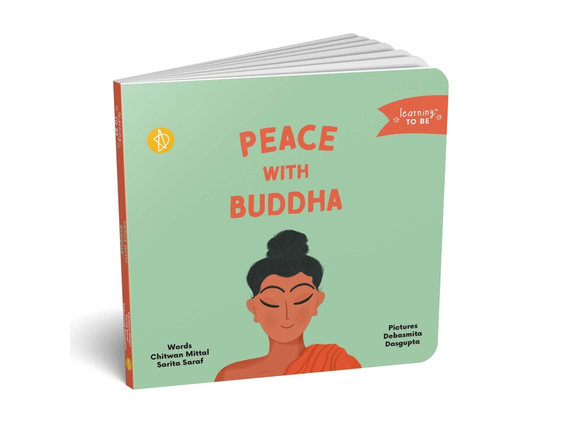 Livro Peace with Buddha de Chitwan Mittal Ma e Sarita Saraf (Inglês - Capa Dura)