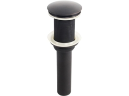 Faucet De Bacia De Um Slot Com Pop-up Click Clack De Latão Com Termo Ouro Preto