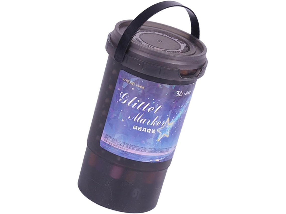 1 Caixa de Canetas de Gel com Ponta Macia e Glitter para Artistas Profissionais e SFUSHOS