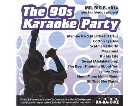 Cd The 90s Karaoke Party Sony Bmg Music Entertainment