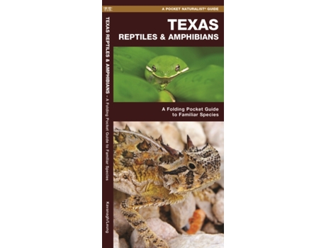 Livro texas reptiles & amphibians de james kavanagh (inglês)