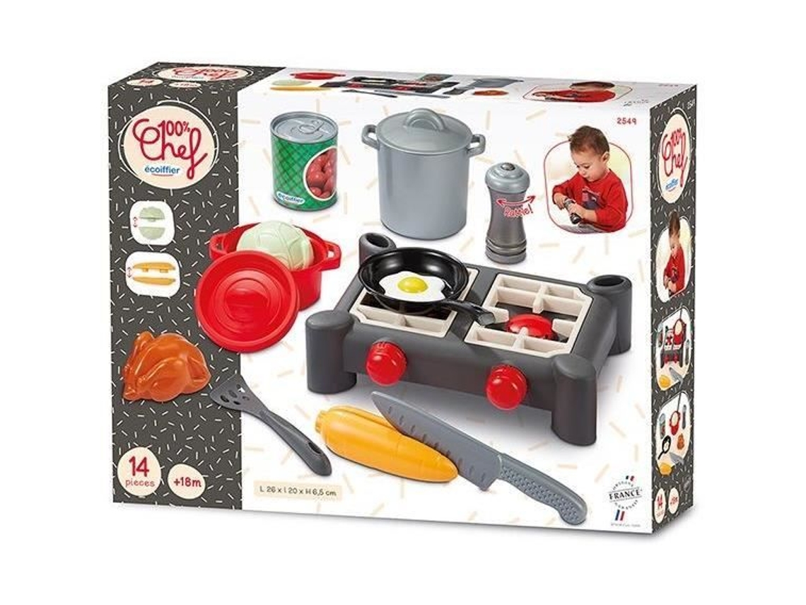 Conjunto De Lanchonete Brinquedo De Imitação Ecoiffier 18 Meses
