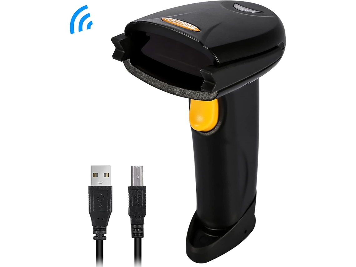 Leitor De Código De Barras Com Fio, Bluetooth 4.0 E Usb 3.0, Processador