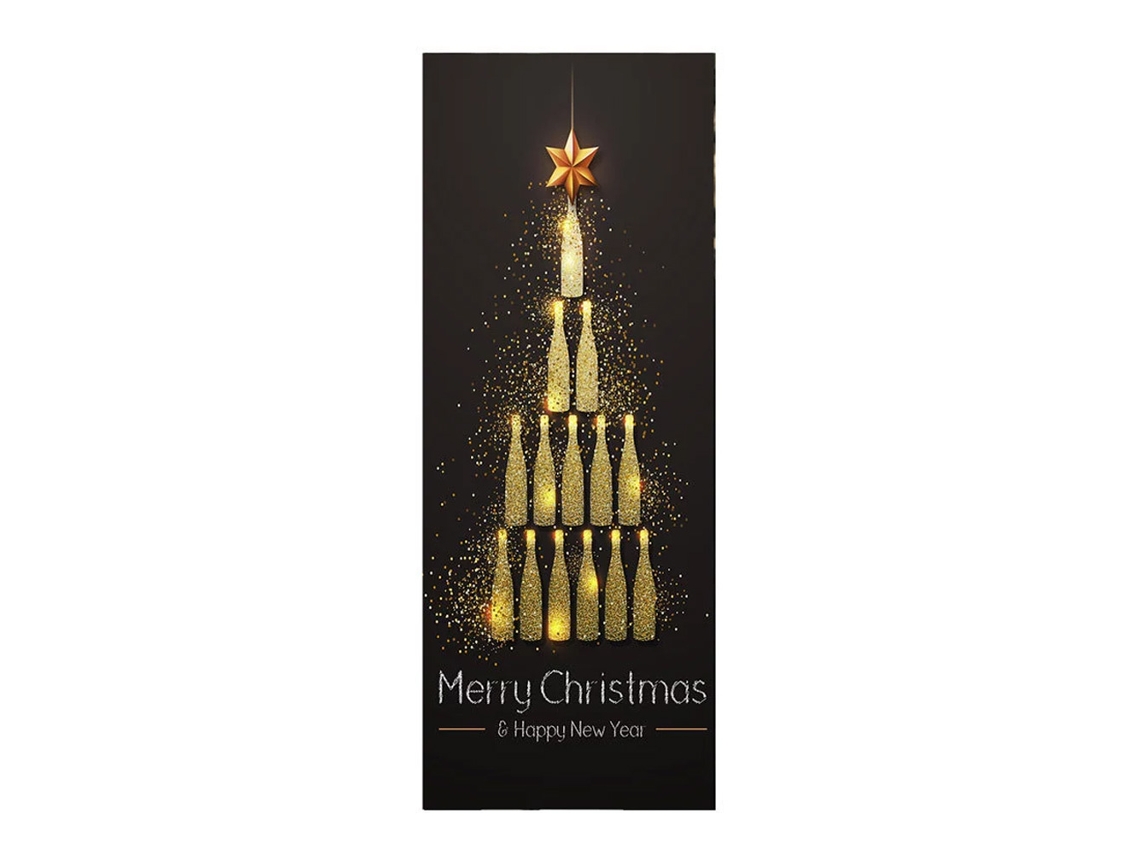 Laxiscreed Adesivo De Natal À Prova De Água Para Decoração De Quarto E Sala