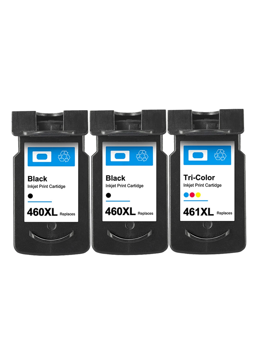 Bk Color(1pc)pg 460 Cl 461 Pg 460 Cl 461 460xl 461xl Pg460 Cl461 Compatible Ink Cartridge For Canon Pixma Ts5340 Ts7440 Printer MDUG (2pc)