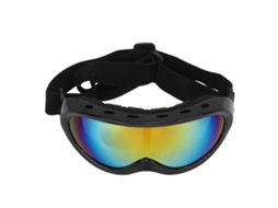 Óculos Para Mascotas Ao Ar Livre Proteção Uv Lentes Vermelhas Moldura De Couro De Serpente Para Cães E Gatos