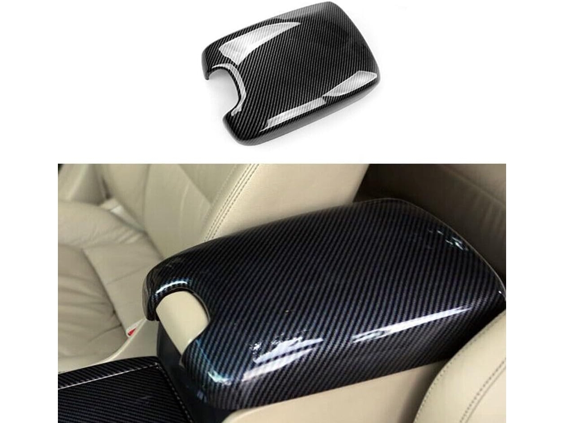 Dê Um Toque De Estilo Ao Seu Ford Accord 2008-2013com Uma Capa Fibra Carbono Para O Apoio Braço Central