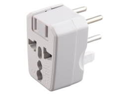 Laxiscreed Adaptador De Tomada Universal Para Viagens, 100-250vac, Contactos De Latão