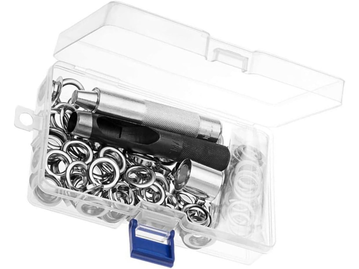 Kit De Ferramentas Para Furar Ilhós Em Liga Metálica, Fácil De Usar E