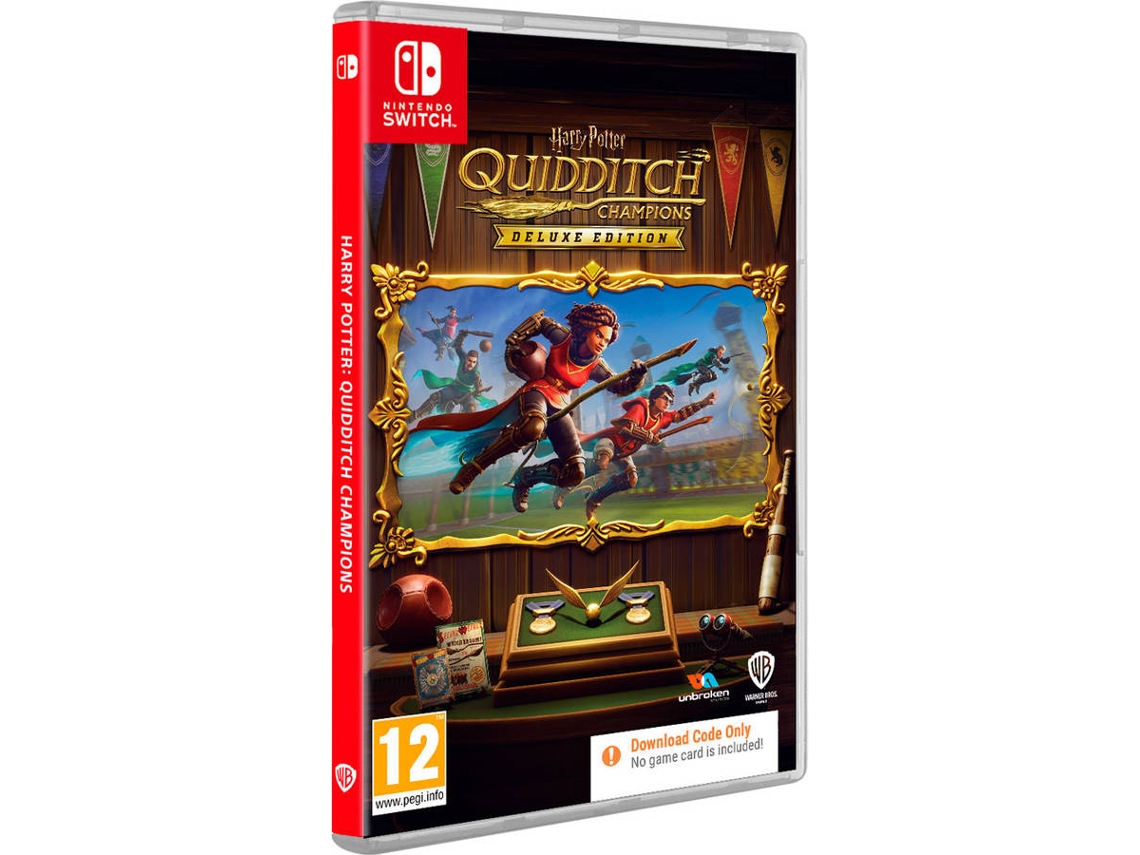 Jogo Nintendo Switch Harry Potter: Quidditch Champions Deluxe Edition (Código de Descarga na Caixa)