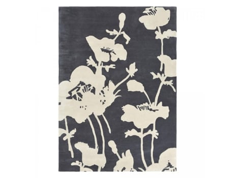 Tapete de Sala BIFLORAL Cinzento 250x350