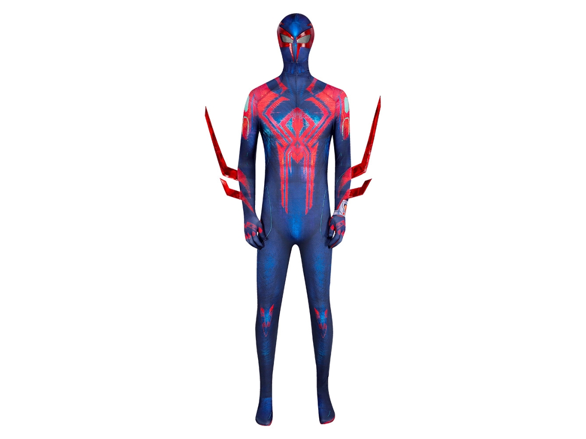 Conjunto Completo de Body Unissex para Cosplay Do Homem Aranha 2099 110