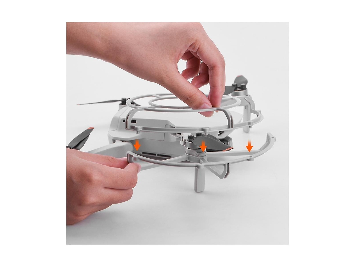 Protetor De Hélice Completo E Meio Revestido Para Mini 2/mini/mini Se Drone Propeller Guard Props Wing Slowmoose