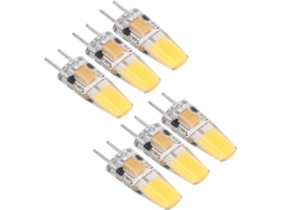lâmpada Led Gy6.35 5w 12v Branco Quente 500lm 360° Silicone para Teto