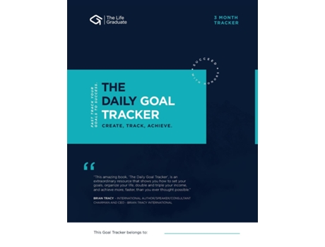 Livro The Daily Goal Tracker Create.track.achieve - Fast Track Your Goals To Success De Nelson, Romney T Et Al. (inglês)